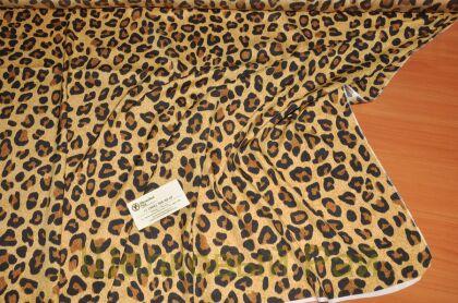 Шелк стрейч леопард "Tom Ford" (д-683)