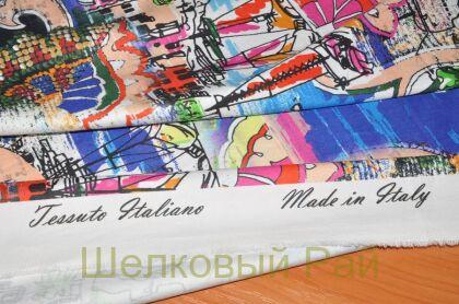 Хлопок стрейч "DOLCE&GABBANA" (б-131)