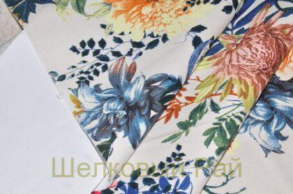 Хлопок стрейч джинсовый (в-127)