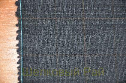 Шерсть костюмная клетка (д-1041)