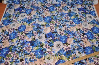 Крепдешин шелковый "Blumarine" (д-108)