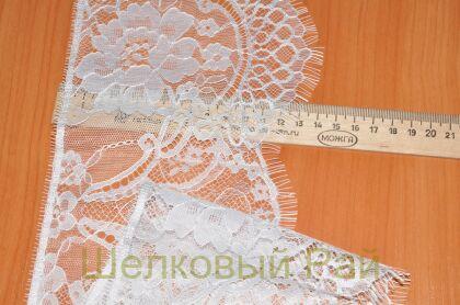 Кружево декоративное белое (д-740)