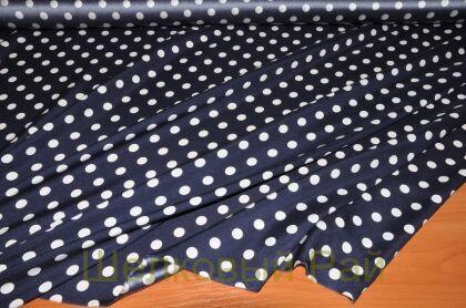 Шелк натуральный с горохом (д-857)