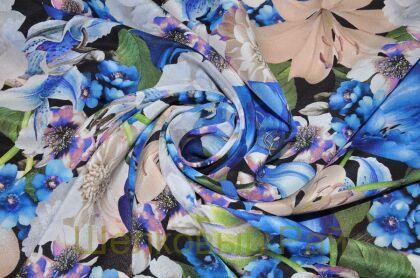 Крепдешин шелковый "Blumarine" (д-108)