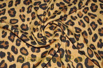 Шелк стрейч леопард "Tom Ford" (д-683)