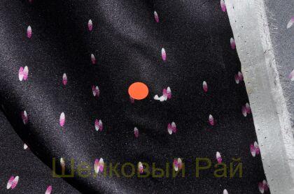 Шелк стрейч в крапинку (д-810)