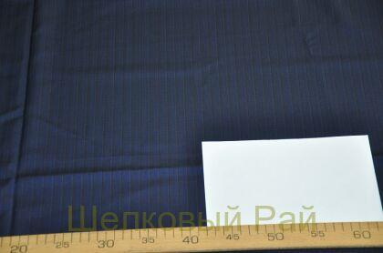 Шерсть костюмная в полоску (д-1046)