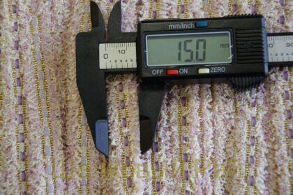 Тесьма сиреневая с золотом 1,5 см "Chanel" (д-1451)