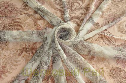 Шифон шелковый крэш "Etro" (б-44)