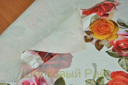 Матлассе жаккард "Dolce&Gabbana" 3D эффект (д-72)