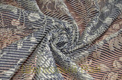 Органза в жаккардовую полоску (д-53)