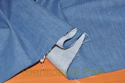 Джинсовая ткань стрейч (д-880)