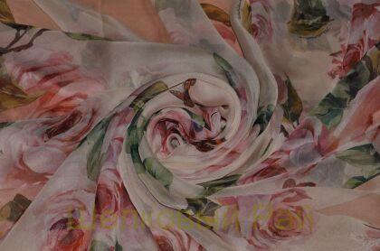 Шифон на шелке "Dolce&Gabbana" (д-938)