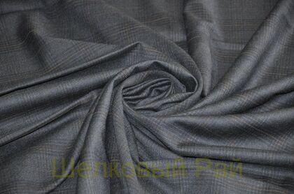 Шерсть костюмная клетка (д-1041)