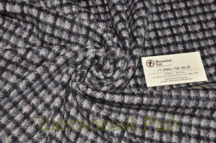 Шерсть пальтовая "Max Mara" (цвет серый) д-55