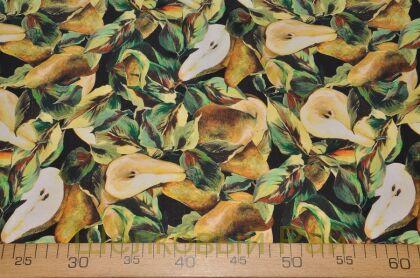 Шелк натуральный груши "Dolce&Gabbana" (д-682)