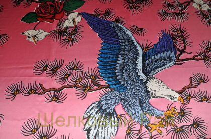 Шелк плотный атласный "Gucci" (д-871)