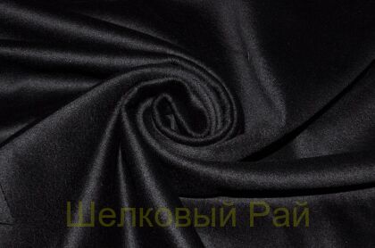 Кашемир черный "Max Mara" (д-874)