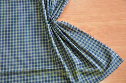 Рубашечная вискоза в клетку (д-985)