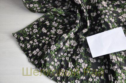 Ткань жаккард с цветами "Blugirl" (д-1470)