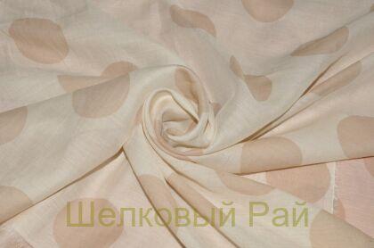 Ткань батист "Крупный горошек" (ж-28)