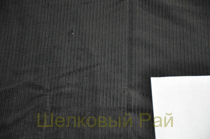 Вельвет черный (д-1191)