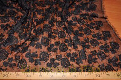 Шелк с вышивкой "Mariella Burani" (а-20)