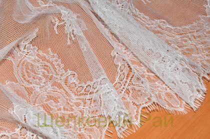 Кружево "Solstiss" (цвет белый) в-113