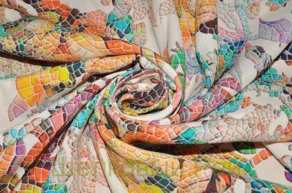 Вискоза плательная "Мозаика" (д-860)