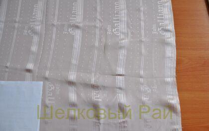 Шелк рубашечный "John Galliano" (в-94)