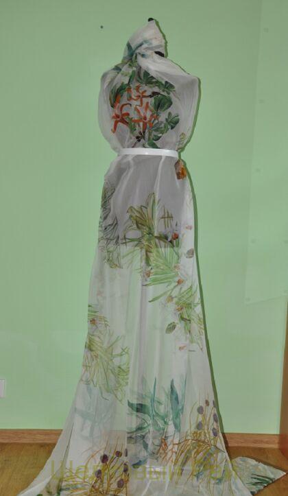 Шифон шелковый крэш "Roberto Cavalli" (а-100)