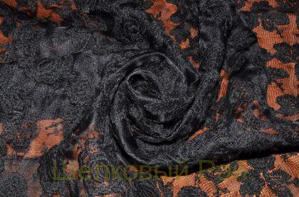 Шелк с вышивкой "Mariella Burani" (а-20)