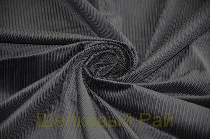 Вельвет черный (д-1191)