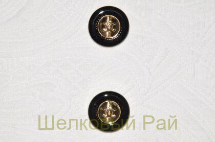 Пуговицы металлические с логотипом "Chanel" (д-1234)