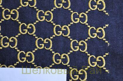 Джинса стрейч с люрексом Gucci (д-1299)