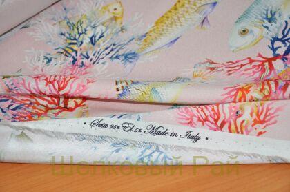 Крепдешин шелковый "Dolce&Gabbana" (д-66)