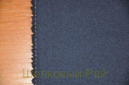 Шерсть фланель темно-синяя (д-1071А)