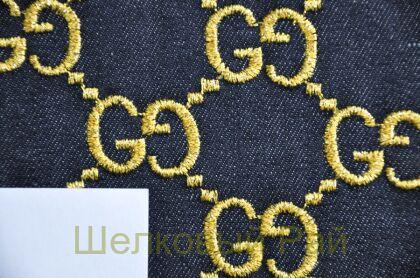 Джинса стрейч с люрексом Gucci (д-1299)