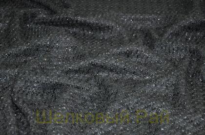 Шерсть черная "CHANEL" (д-1013)