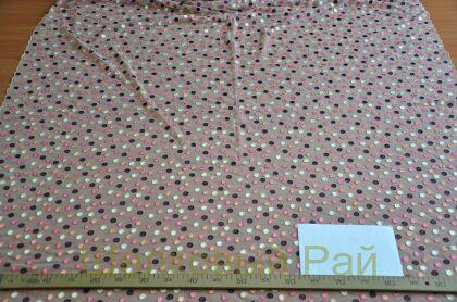 Вышивка на сетке горох "Dolce&Gabbana" (д-1206)