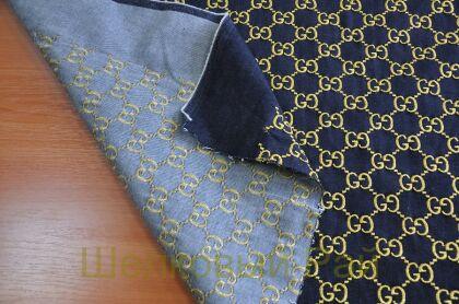 Джинса стрейч с люрексом Gucci (д-1299)