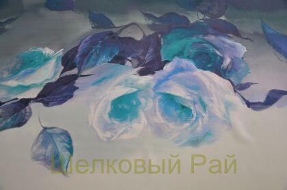 Крепдешин шелк "Armani" Купон (д-1208)