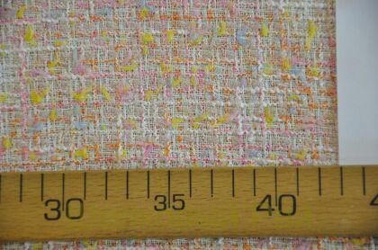 Твид розовый "Chanel" - Франция (д-1364)