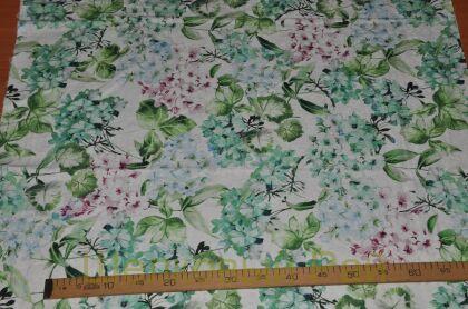 Жаккард гортензии от Dolce&Gabbana (д-936)