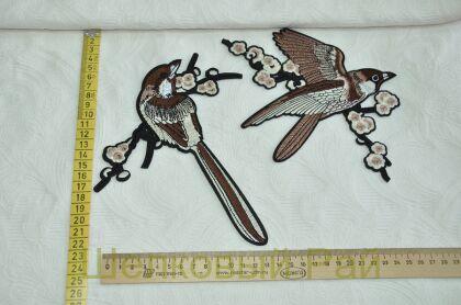 Термоаппликация птицы "Valentino"