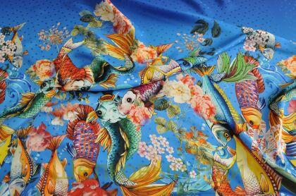 Жаккард шелковый "Stella Jean" (д-107)