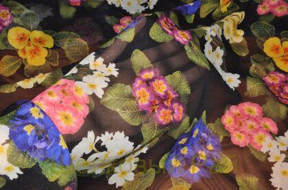 Шелк шифон "Alberta Ferretti" (д-859)