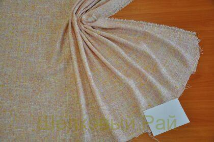 Твид розовый "Chanel" - Франция (д-1364)