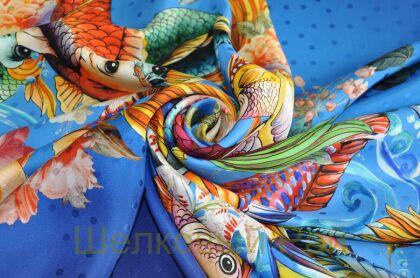 Жаккард шелковый "Stella Jean" (д-107)