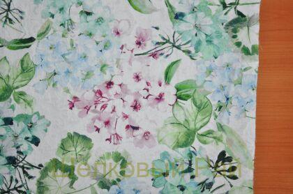 Жаккард гортензии от Dolce&Gabbana (д-936)